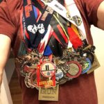 Wearing Race Medals