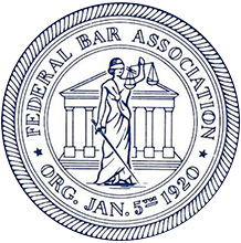 Bar chart showing monthly case activity for a law firm